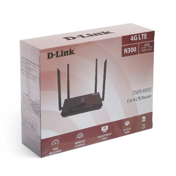 دیلینک مودم 4G N300 LTE مدل DWR-M920 دیلینک پرسرعت مودم دی لینک مودم 4آنتن مودم پرسرعت مودم 4G گیمر کنسول بازی انتقال تصویر آی پی استاتیک فروشگاه اینترنتی