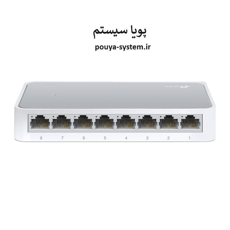 انتقال تصویر سوییچ 8 پورت دی-لینک مدل DES-1008C شبکه انتقال تصویر افزایش شبکه پورت لن دوربین مدار بسته دستگاه پوز پویا سیستم فروشگاه مودم فروشگاه آنلاین آنلاین شاپ دی لینک